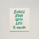Art Book "Experss More with Less"

